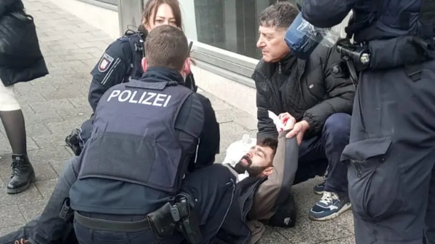 Almanya’da, ISID sempatizanindan Kürtlere biçakli saldiri! 1 yarali!