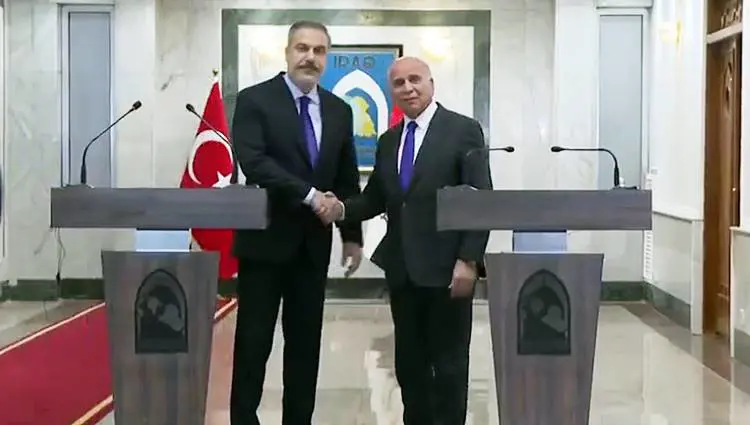 Fuad Husên: Sandên Tirkiye-Iraqê pirsa ewlekarî û serê dijî terorê gotûbêj dikin