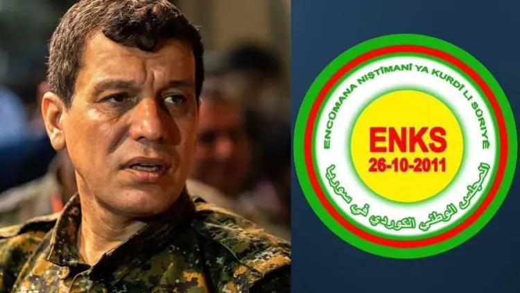 Mazlum Abdi, ENKS yetkilileri ile görüstü