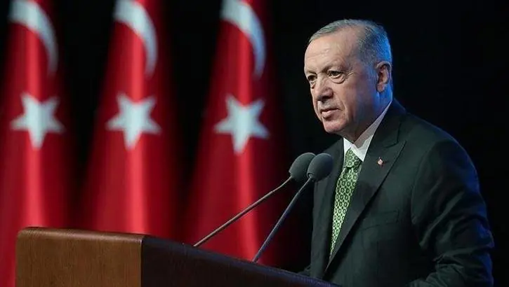 Erdogan: "Silahin ve siddetin artik sonu gelmistir"