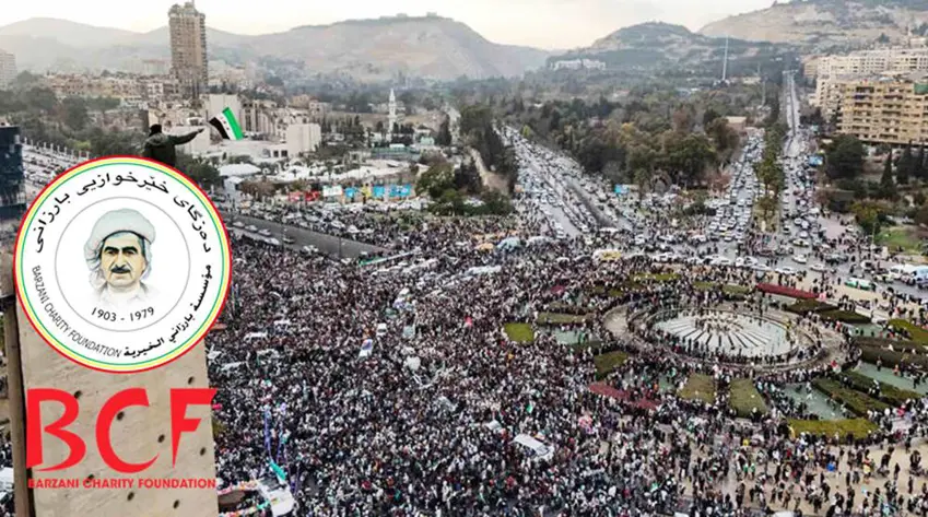 Dezgeha Xêrxwazî ya Barzanî li Samê ofîsekê vedike: 300 hezar Kurd lê dijîn