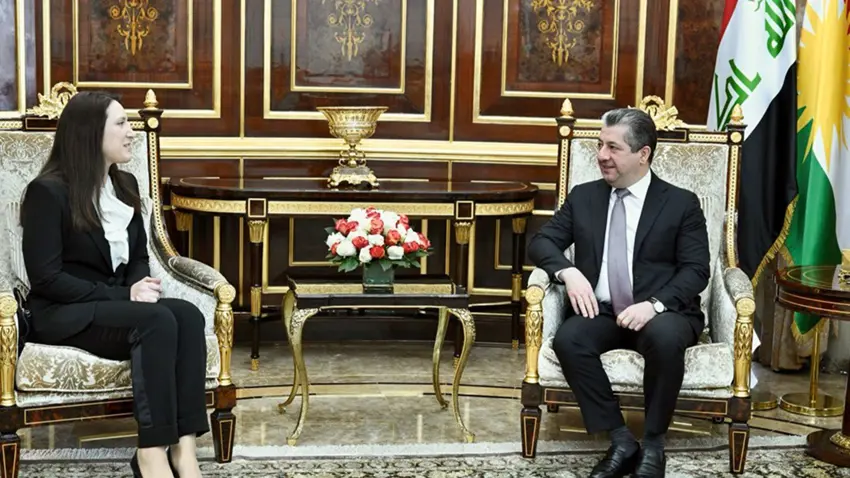 Basbakan, Italya'nin Irak Büyükelçisi Yardimcisi Franchini’yi kabul etti