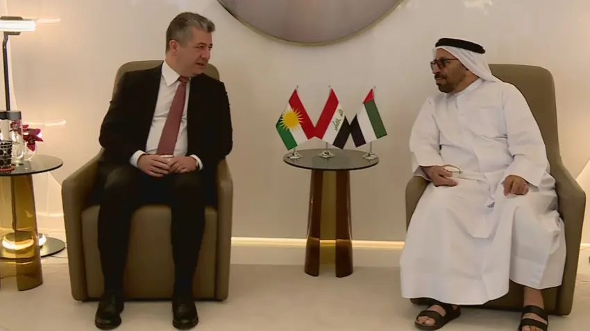 Basbakan Mesrur Barzani, Birlesik Arap Emirlikleri’ne ulasti