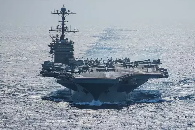 Kestiya USS Harry Truman ya balafiran bi kestiya barhilgir re li hev ket