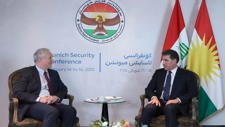 Neçirvan Barzani, ABD’li Senatör Chris Van Hollen ile görüstü