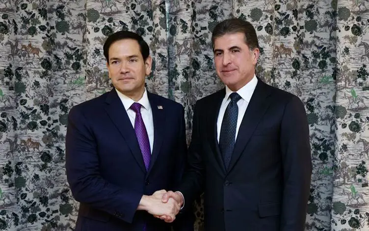 Nêçîrvan Barzanî bi wezîrê karên derve yê DYAyê bi Rubio re hevdîtin kir