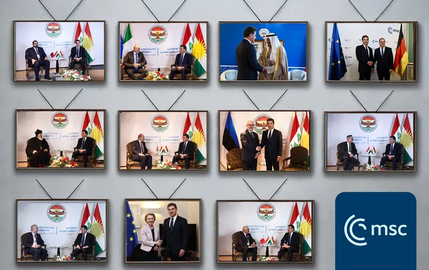 Neçirvan Barzani'den Münih'te diplomasi firtinasi: Çok sayida liderle görüstü