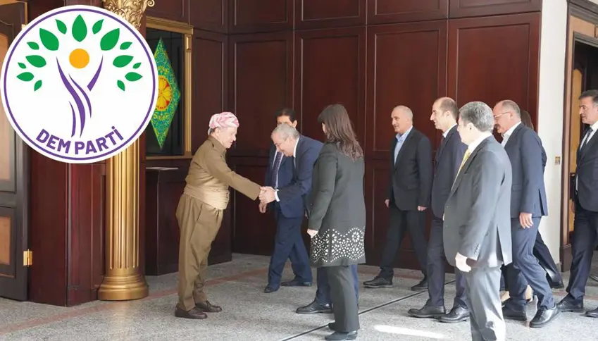 Ji DEM Partiyê daxuyaniya hevdîtina sanda Îmraliyê ya bi Serok Barzanî re