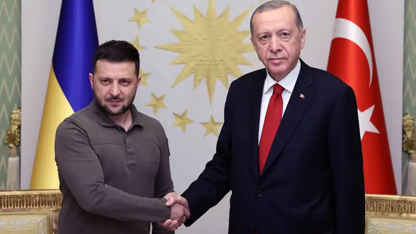 Zelenskiy ve Erdogan yarin Ankara'da görüsecek