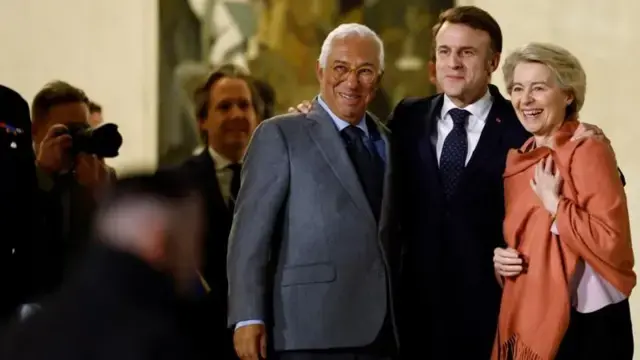 کۆبوونەوەی بەپەلەی سەرکردەکانی ئەورووپا لە میانەی کۆبوونەوەی وەزیری دەرەوەی ئەمریکا لەگەڵ بەرپرسانی ڕووسیا لە ڕیاز