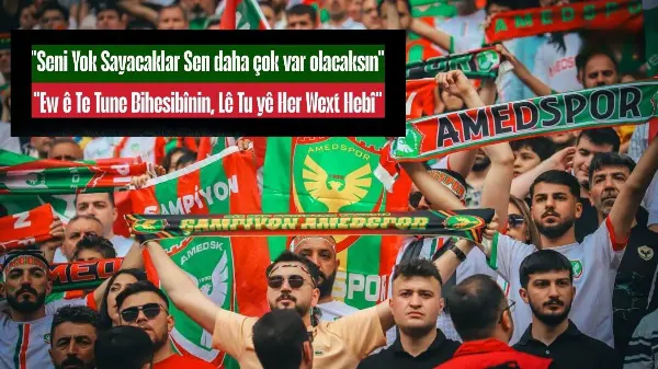Amedspor'a Kürtçe yasagi: Taraftarlar isyanda!