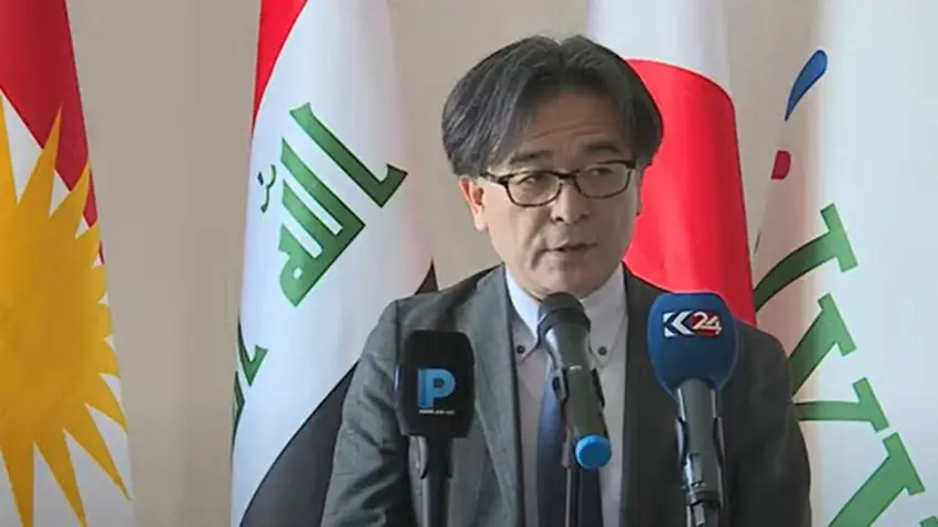 Balyozê Japonyayê: Em alîkariya ciwanên Kurdistanê dikin ku pêseroja xwe ava bikin