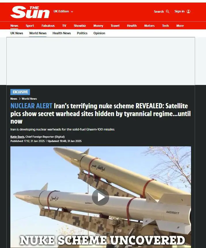 ڕۆژنامەیەکی بەریتانیایی ڕاپۆرتێکی گرینگ سەبارەت بە هۆشداری ئەتۆمی ئێران بڵاو دەکاتەوە