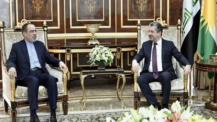 Basbakan, Iran'in yeni Erbil Baskonsolosu ile görüstü