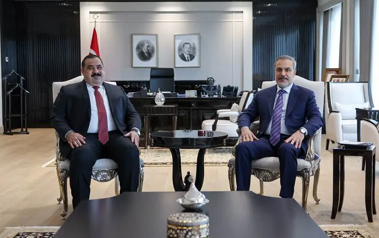 Hakan Fidan, Irak Azm Ittifaki lideri ile görüstü