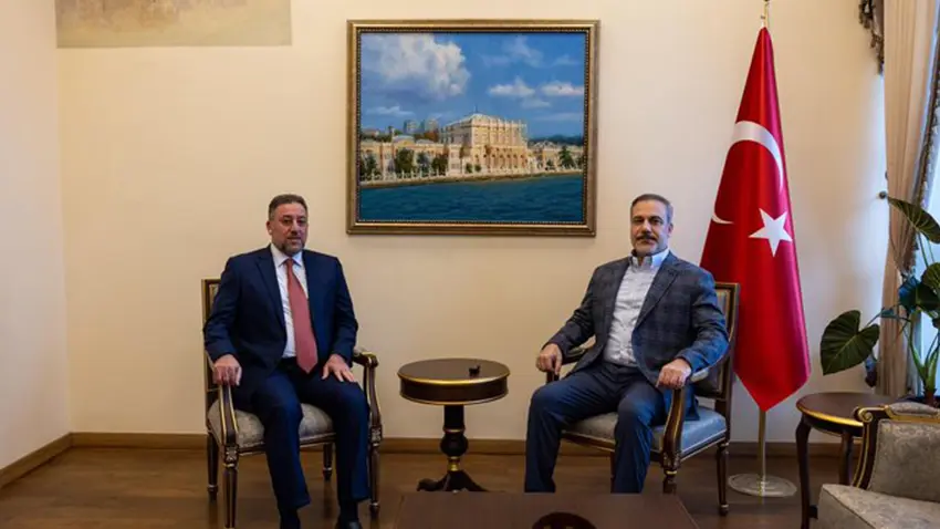 Hakan Fidan, Hamis Hancer ile bir araya geldi