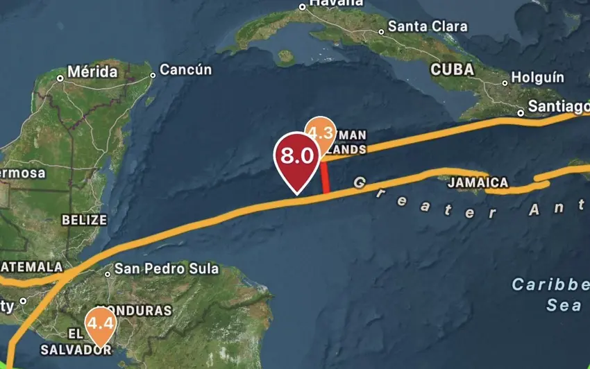 Karayip Denizi'nde 7,6 siddetinde deprem: Tsunami uyarisi!