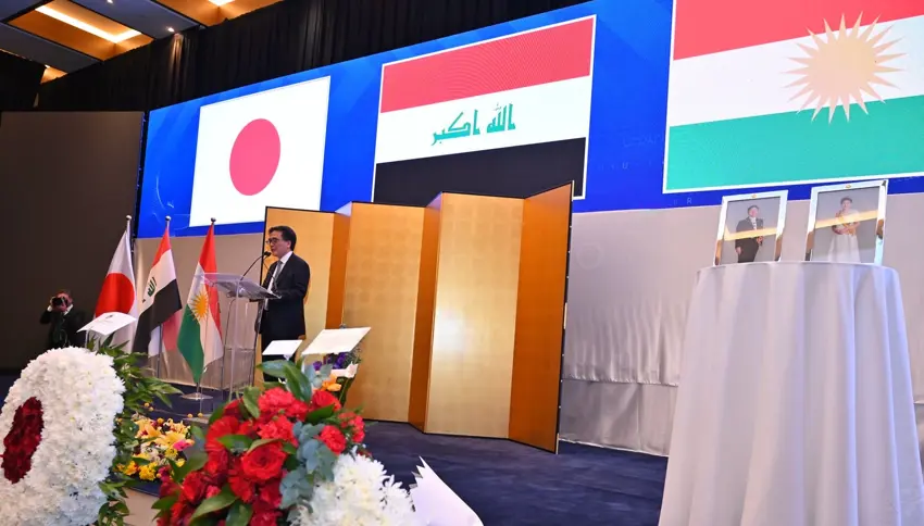 Cîgirê serokê Herêma Kurdistanê besdarî pîrozbahiya rojbûna Împaratorê Japonyayê bû