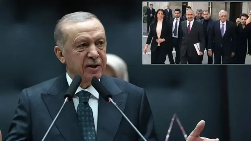 “Randevu isterlerse veririm” diyen Erdogan’a DEM Parti’den yanit