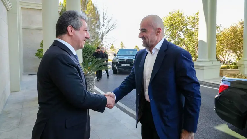 Serokwezîr Barzanî û Bafil Talebanî civiyan