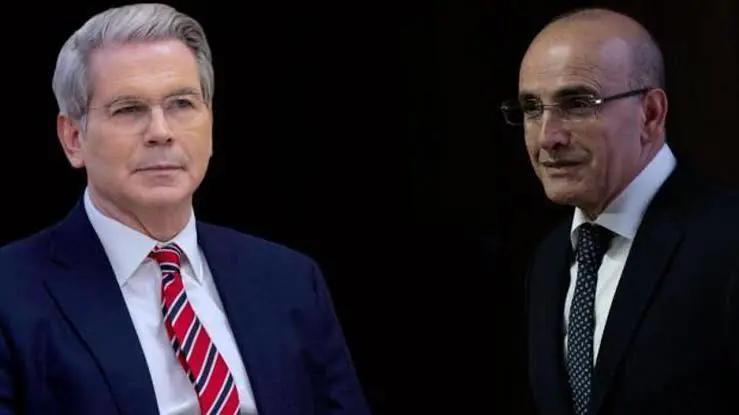 Mehmet Simsek, ABD'li mevkidasiyla görüstü