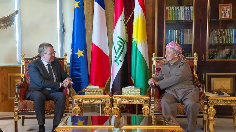 Mesud Barzani, baris sürecine destegini yineledi