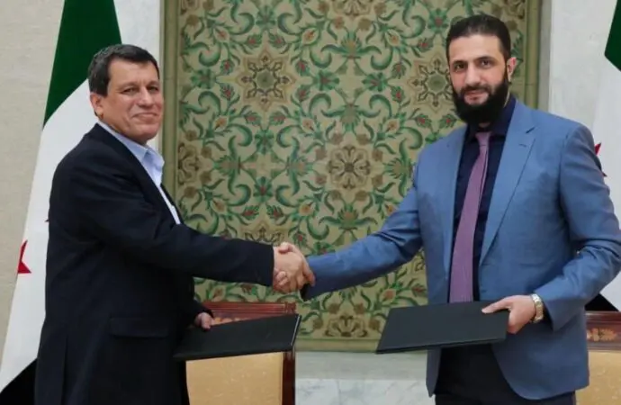 فەرماندەی هێزەکانی سووریای دیمۆکراتیکی کوردی ڕۆژئاوا داوایەک ئاراستەی جۆلانی دەکات