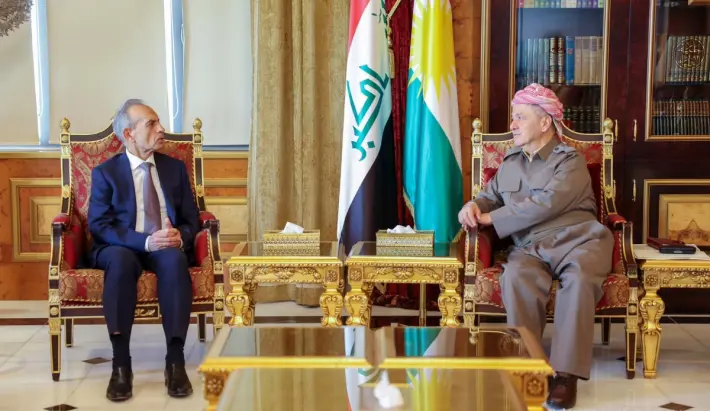 Serok Barzanî pêswaziya Serokê Eniya Tirkmenî ya Iraqê kir