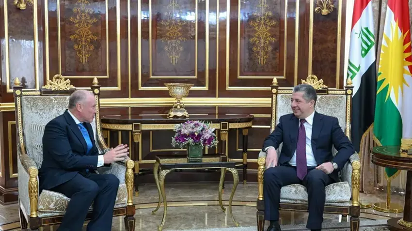 Mesrûr Barzanî û Balyozê Awustralyayê civiyan