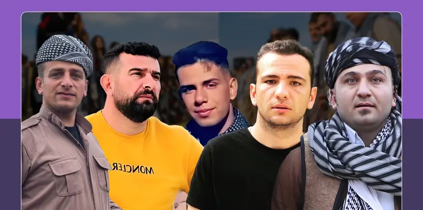 Merîwan / Ji ber besdariya Newrozê, rejîma Îranê 5 Kurd desteser kirin