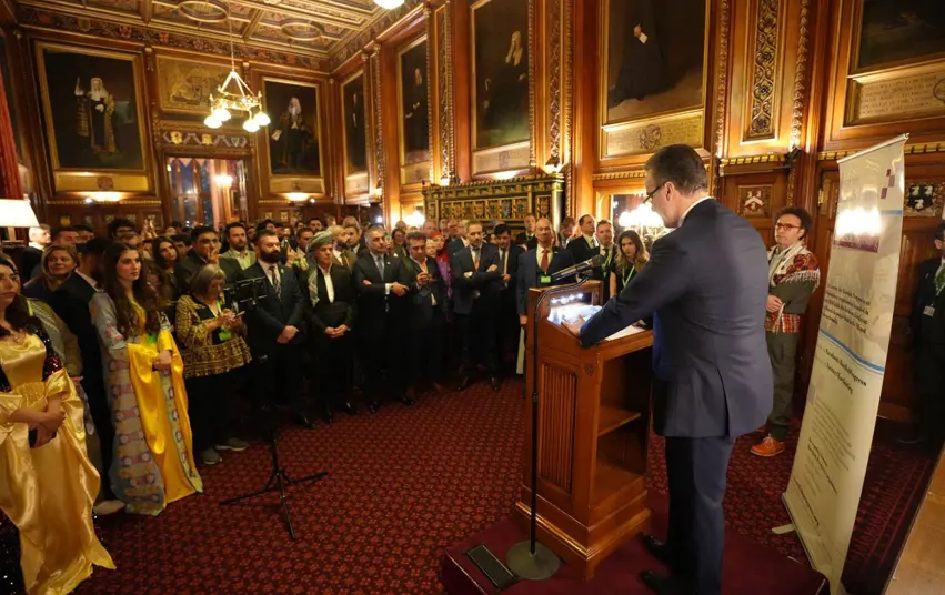 Ingiltere Meclis Baskanligi'nda Newroz resepsiyonu
