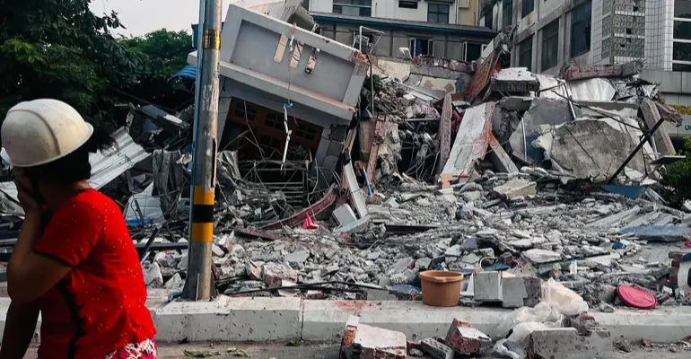 Amarên ziyanî yên erdheja Myanmarê zêde dibin: Herî hindik 1000 kes mirin û bi hezaran jî birîndar bûn