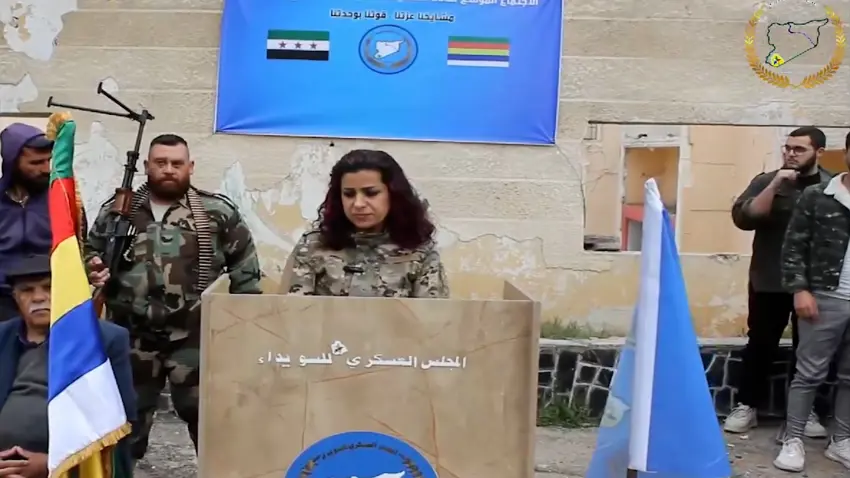 Li Siwêdayê jinên Durzî hêzeke nû li dijî Samê damezrand