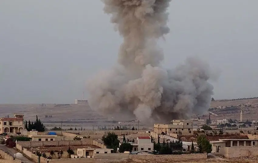 Îsraîlê li Sûriyê êrîsên hewayî bir ser Samê û Hamayê