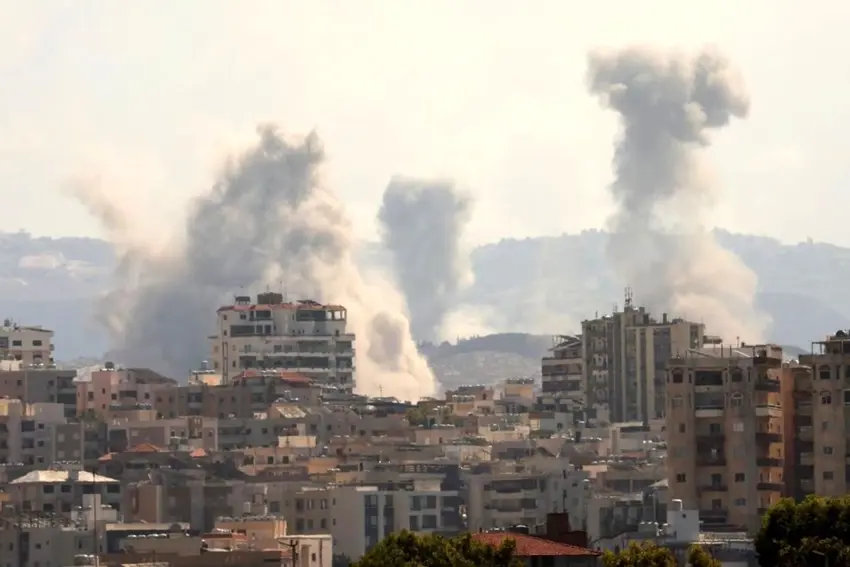 فڕۆکە جەنگییەکانی ئیسرائیل ناوچەیەکی زاحیە لە بەیرووتیان كردە ئامانج