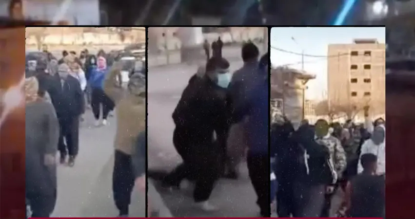 Li Kermanşahê, Îranê di çalakiyan de herî kêm 5 Kurdan kuşt