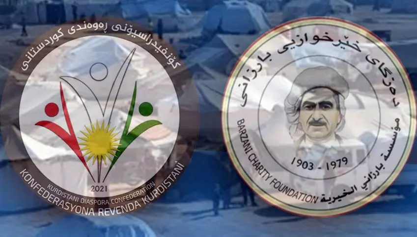 Ji bo koçberên Rojavayê Kurdistanê bangeke lezgîn