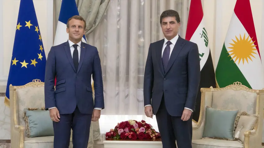 Neçirvan Barzani’den Macron’a Suriye mesajı: Kürtlerin hakları…