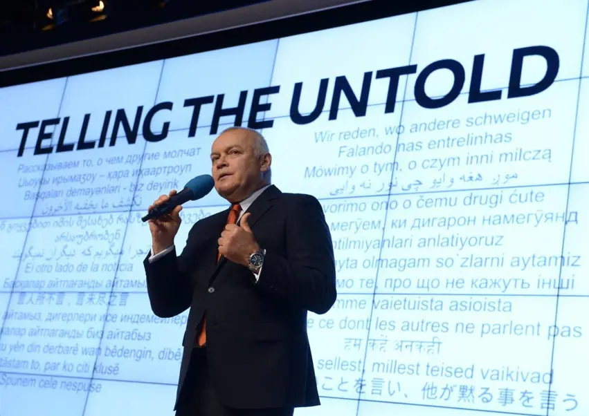 ​​​​​​​بەڕێوبەری جێبەجێکاری گرووپی میدیایی ڕووسیا توودەی پێی وایە ترامپ هەڵبژاردنی لە بەرژەوەندی بەرژەوەندییەکانی ئەمریکا کردووە نەک ناتۆ