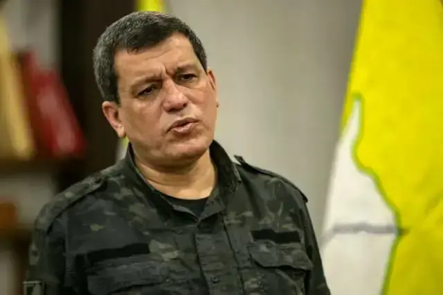 Mazlum Abdi Şam'a gitti