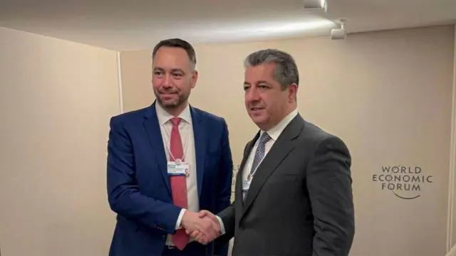 ​​​​​​​سەرۆکوەزیران مەسرور بارزانی لەگەڵ جێگری سەرۆک وەزیران و وەزیری دەرەوەی بەلجیکا کۆبووەوە