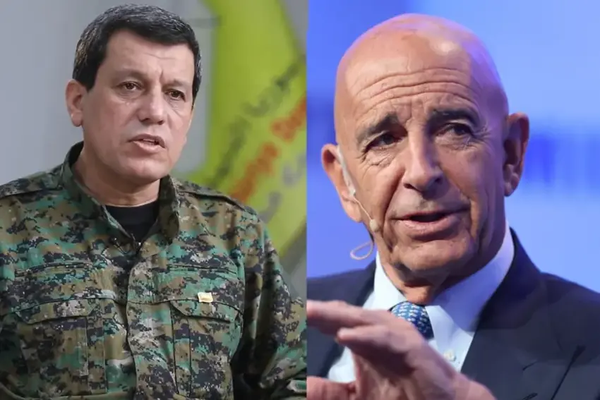 Mazlûm Ebdî û Tom Barrack ji bo nexşerêya nû ya Rojavayê Kurdistanê dê bicivin