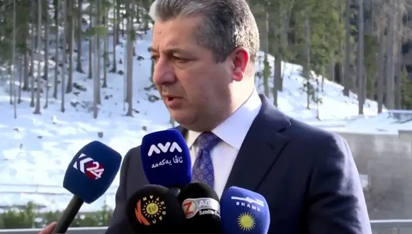 Mesrûr Barzanî: Me li Davosê êrîşên nerewa û rastiya Rojavayê Kurdistanê gihand Cîhanê