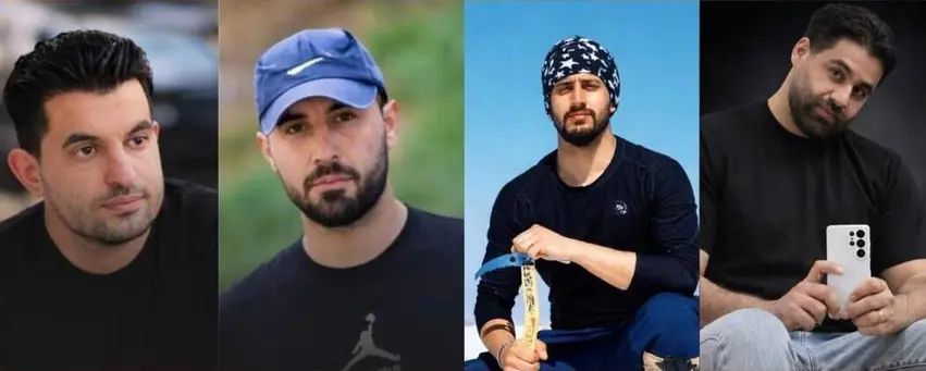 ناسنامەی شەش شەهیدی دیكەی ڕێگای ئازادی كوردستان لە كرماشان كە بە دەستی چەکدارەکانی ئێران شەهید کران