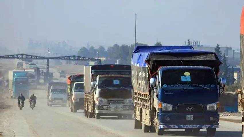 Karwana alîkariyê ya BCFê bo Kobaniyê bi rê ket