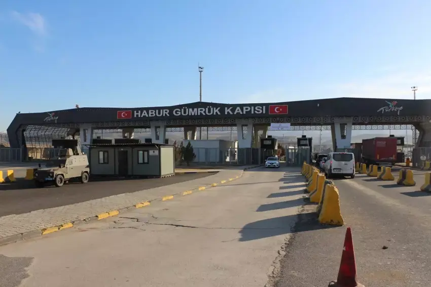 Îxracata Tirkiyê ya di ser Deriyê Xabûrê de, di sala 2025an de bû 3,4 milyar dolar