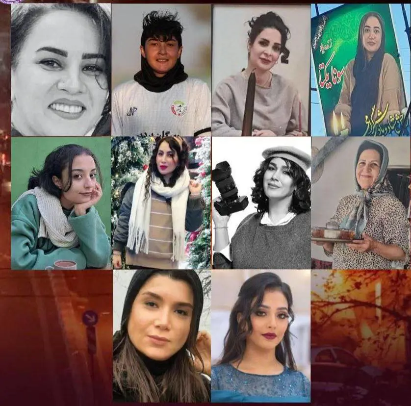 كوژرانی ١٠ ژنی دیكە لە سەرکوت کردنی ناڕەزایەتییەکانی ئەم دوایی یە