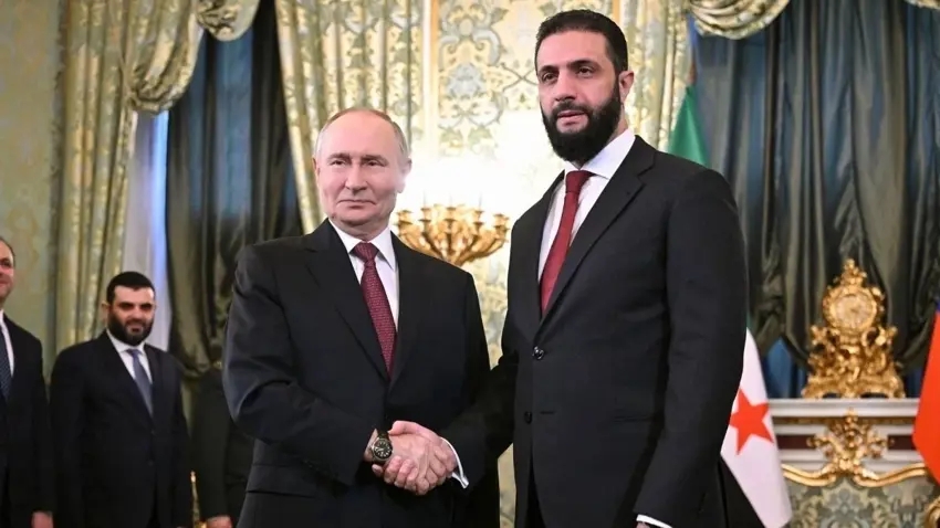 Ahmed Şar’a seredana Vladimir Putin dike