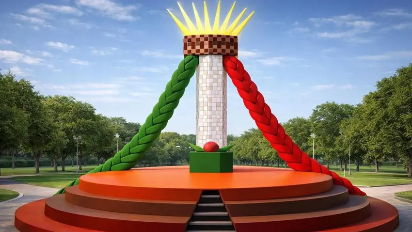 Li Silêmaniyê Peykerê Keziyê tê avakirin