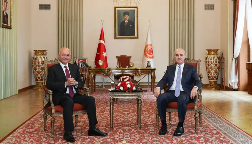 Berhem Salih bi berpirsên Tirkiyê û Barrack re civiya